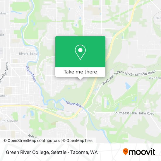 Green River College map