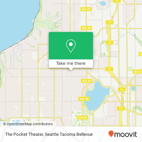 Mapa de The Pocket Theater