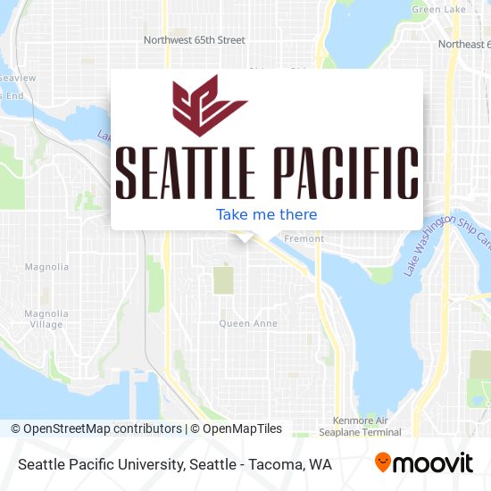 Mapa de Seattle Pacific University