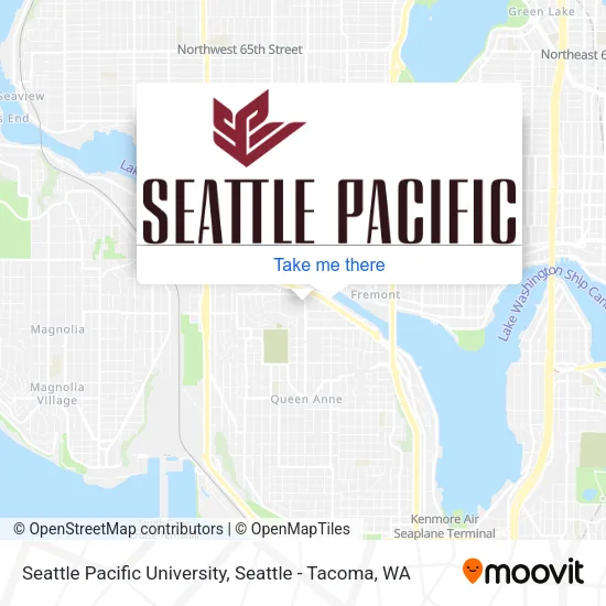 Seattle Pacific University map