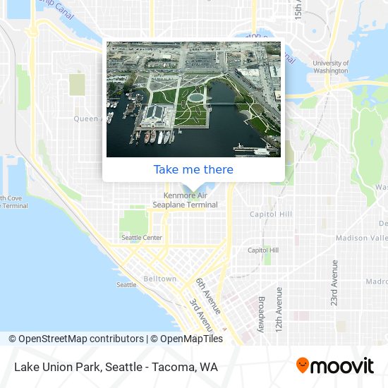 Mapa de Lake Union Park