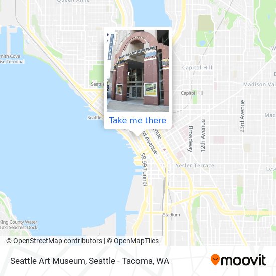 Seattle Art Museum map