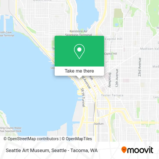Seattle Art Museum map