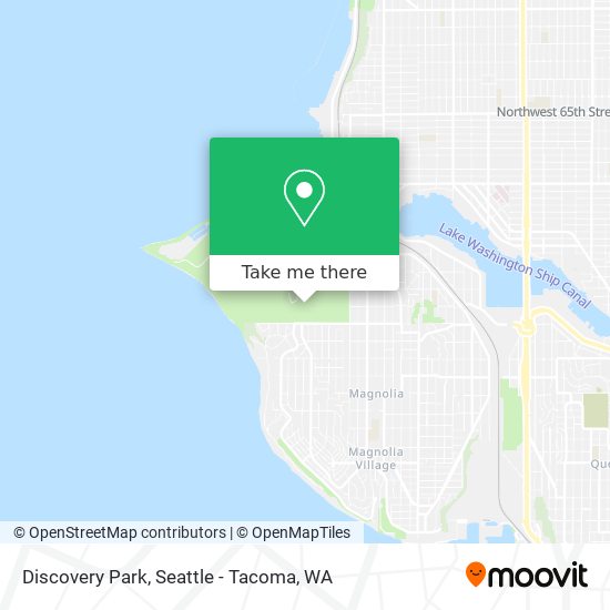 Discovery Park map