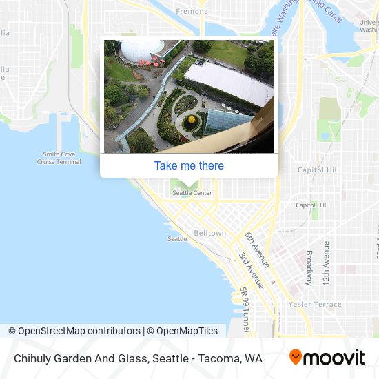 Chihuly Garden And Glass map