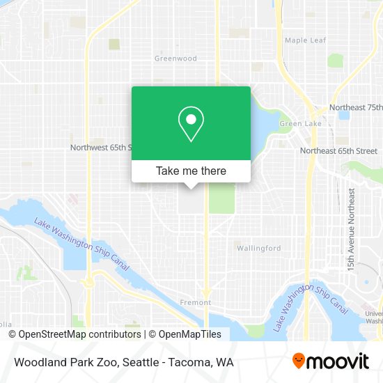 Directions To Woodland Park Zoo How To Get To Woodland Park Zoo In Seattle By Bus?