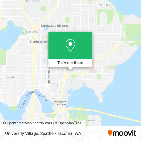 University Village map