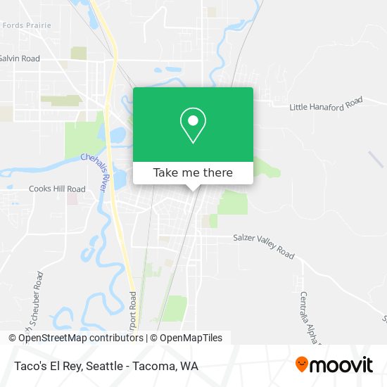 Mapa de Taco's El Rey
