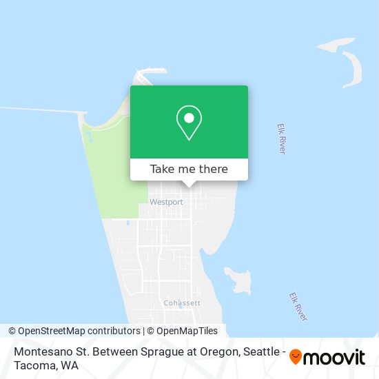 Mapa de Montesano St. Between Sprague at Oregon
