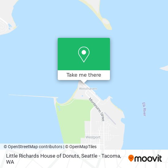 Little Richards House of Donuts map