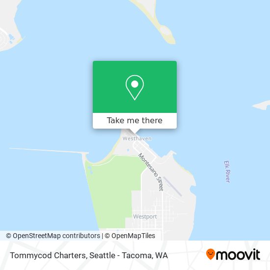 Tommycod Charters map