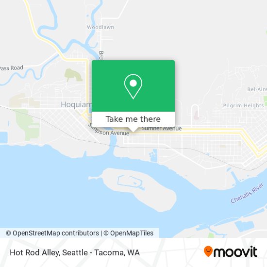 Mapa de Hot Rod Alley