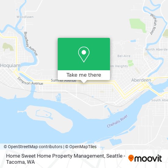 Home Sweet Home Property Management map