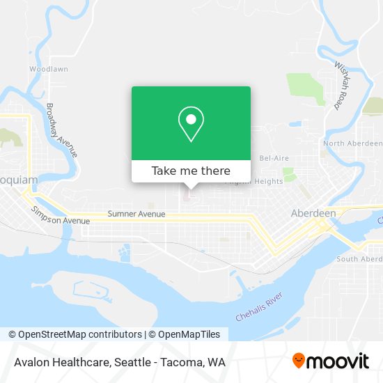 Mapa de Avalon Healthcare