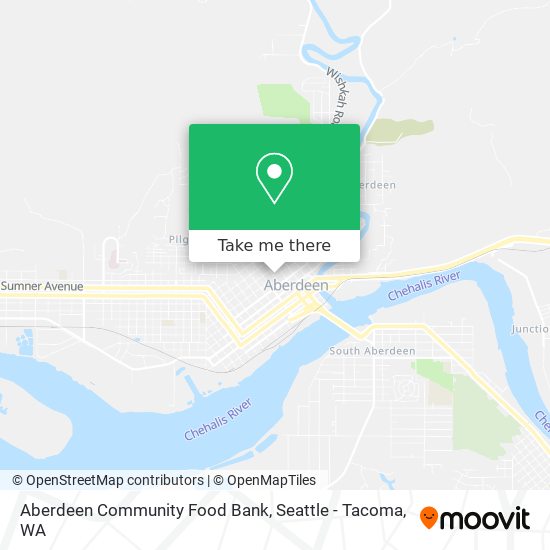 Aberdeen Community Food Bank map