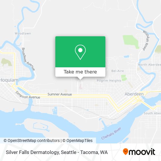 Silver Falls Dermatology map