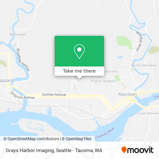 Mapa de Grays Harbor Imaging