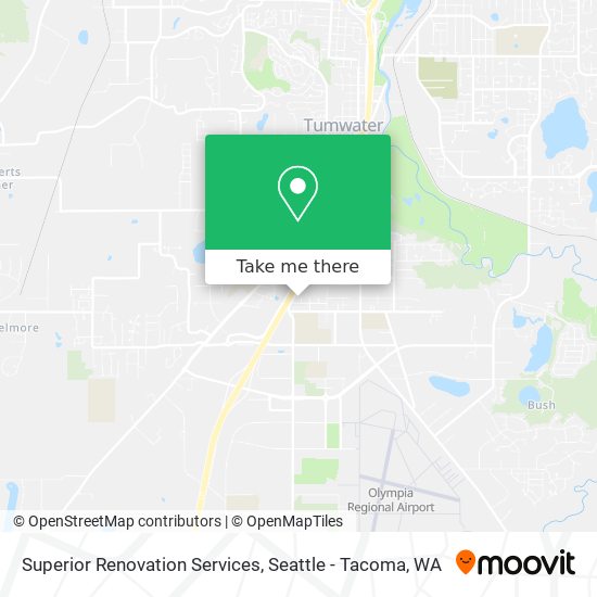 Superior Renovation Services map