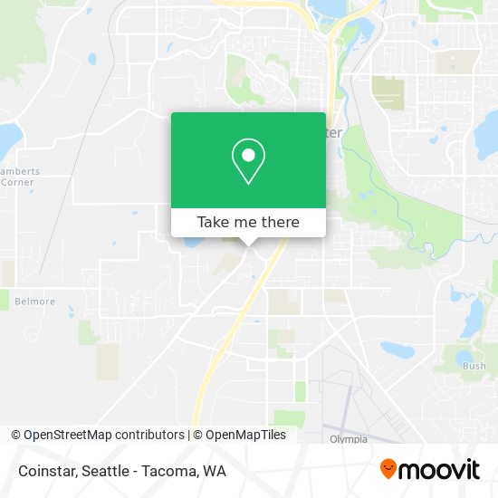 Coinstar map