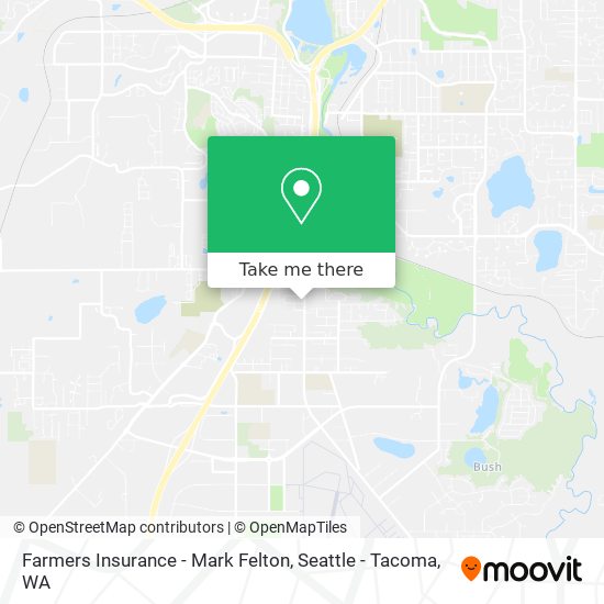 Mapa de Farmers Insurance - Mark Felton