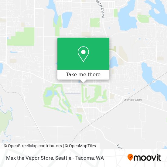 Max the Vapor Store map