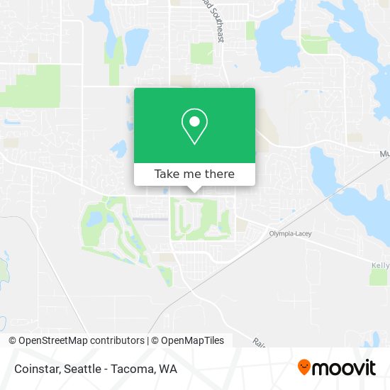 Coinstar map