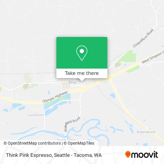 Think Pink Espresso map