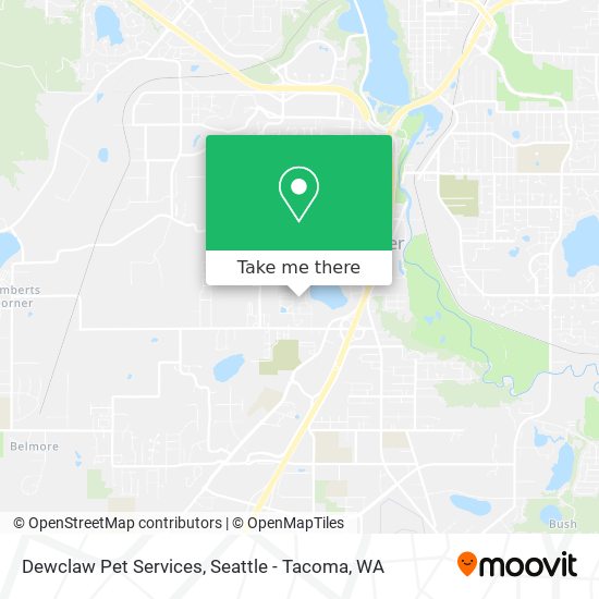 Dewclaw Pet Services map