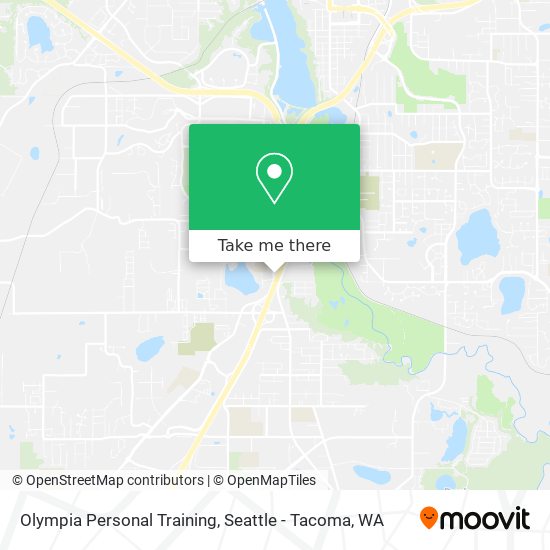 Olympia Personal Training map