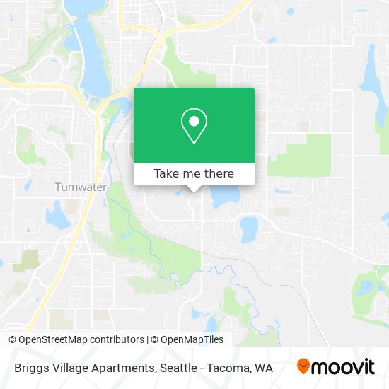 Mapa de Briggs Village Apartments