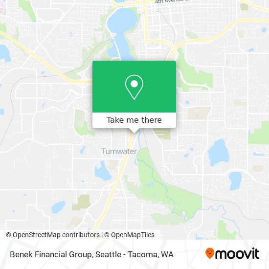 Benek Financial Group map