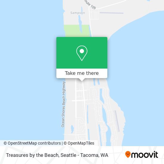 Mapa de Treasures by the Beach