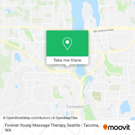 Forever Young Massage Therapy map