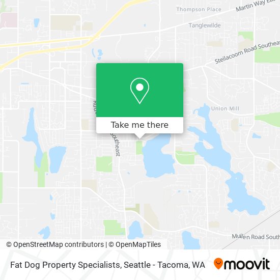 Fat Dog Property Specialists map