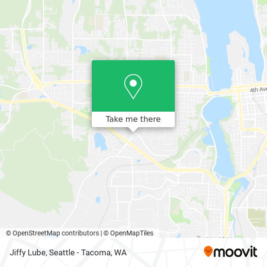 Jiffy Lube map