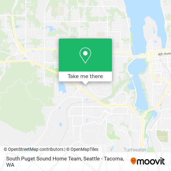 Mapa de South Puget Sound Home Team