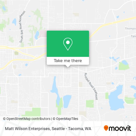 Matt Wilson Enterprises map