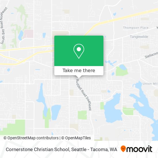 Mapa de Cornerstone Christian School