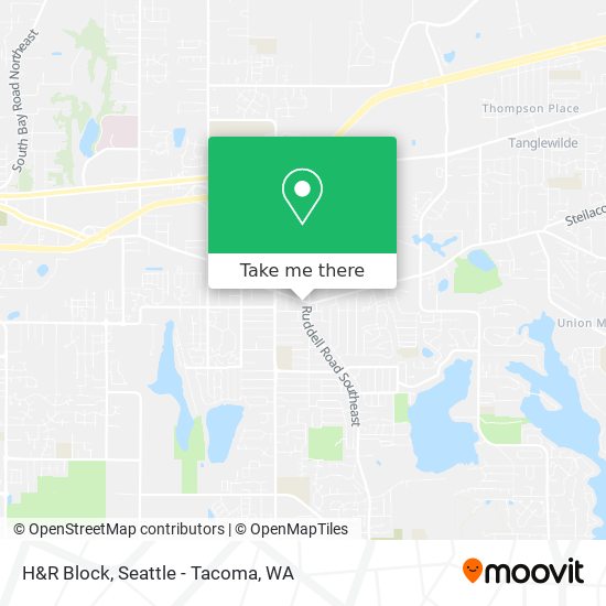 H&R Block map