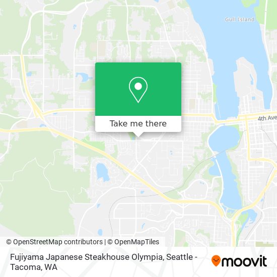 Mapa de Fujiyama Japanese Steakhouse Olympia