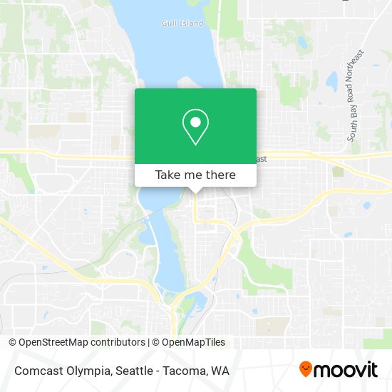 Comcast Olympia map