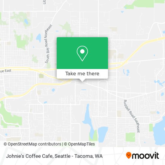 Johnie's Coffee Cafe map