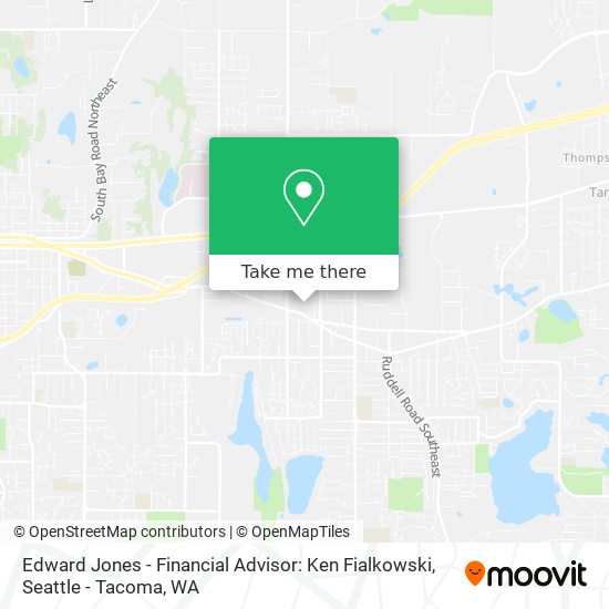 Mapa de Edward Jones - Financial Advisor: Ken Fialkowski