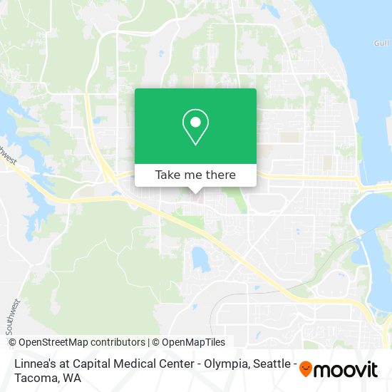 Linnea's at Capital Medical Center - Olympia map