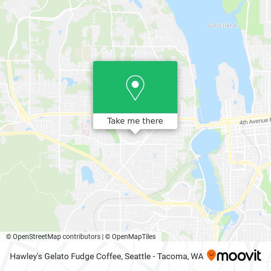 Mapa de Hawley's Gelato Fudge Coffee