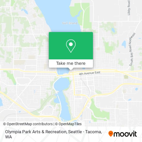 Olympia Park Arts & Recreation map