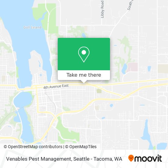 Venables Pest Management map