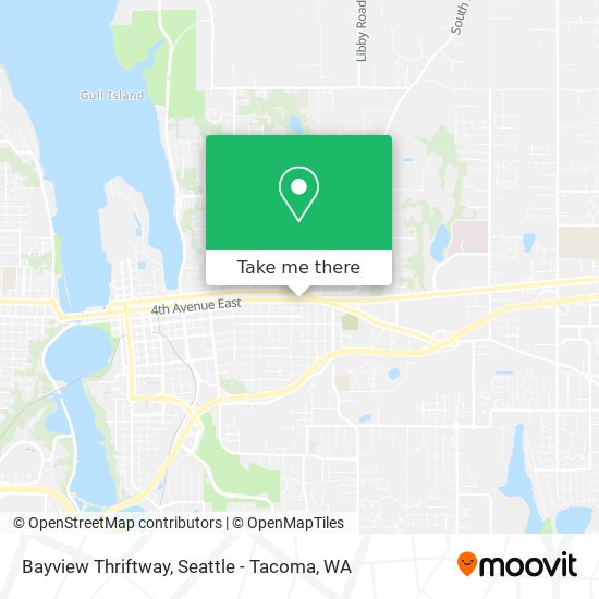 Mapa de Bayview Thriftway