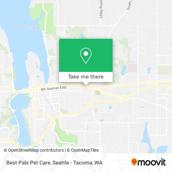 Best Pals Pet Care map