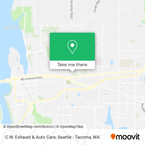 C.W. Exhaust & Auto Care map